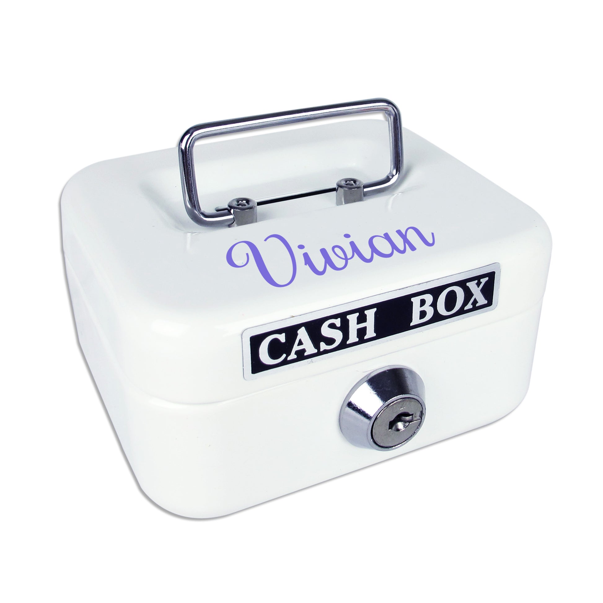 Small White Cash Box - MyBambino.com