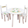 Childrens Personalized surf theme Table and Chairs set