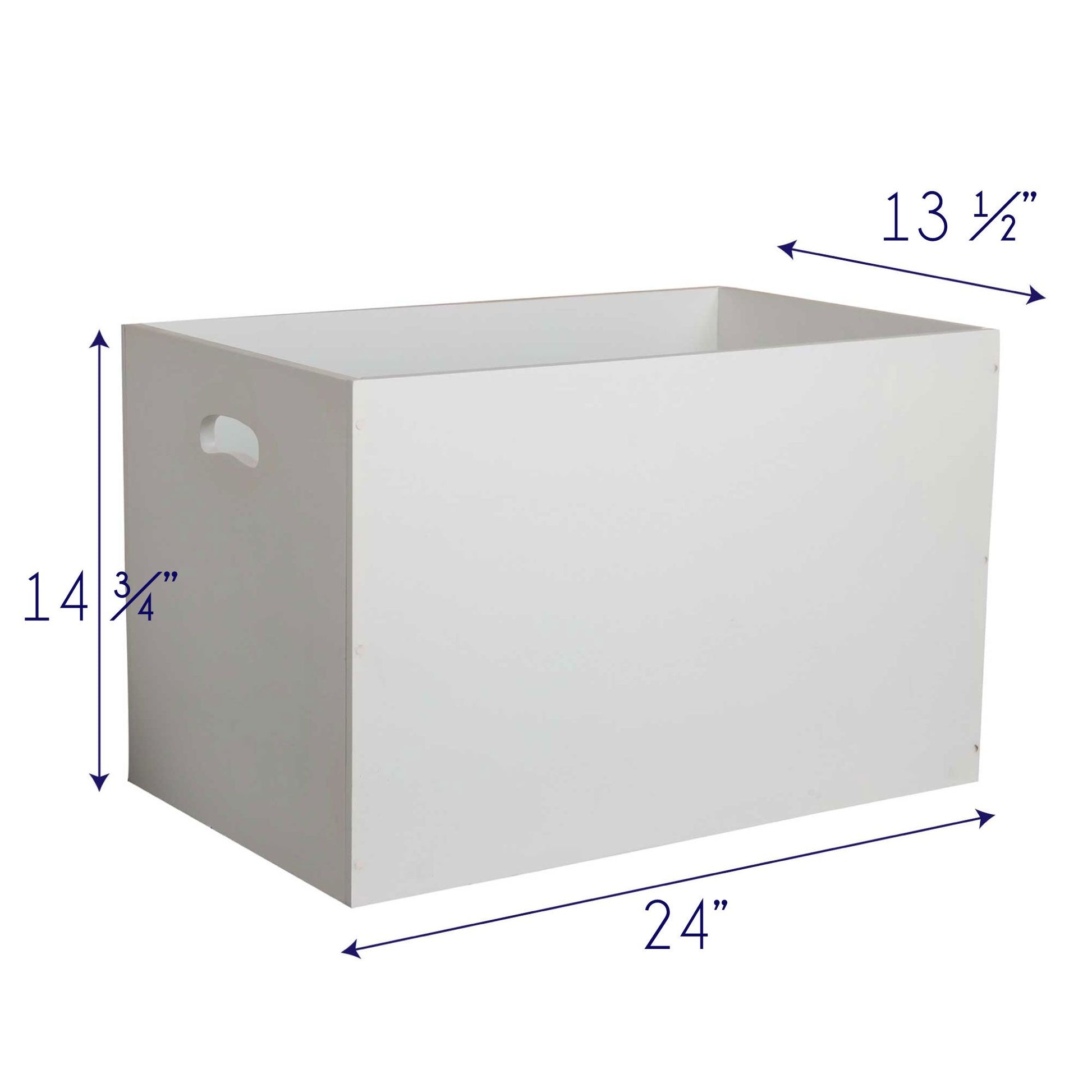 Open Top Toy Box - Brunette Mermaid Princess - MyBambino.com