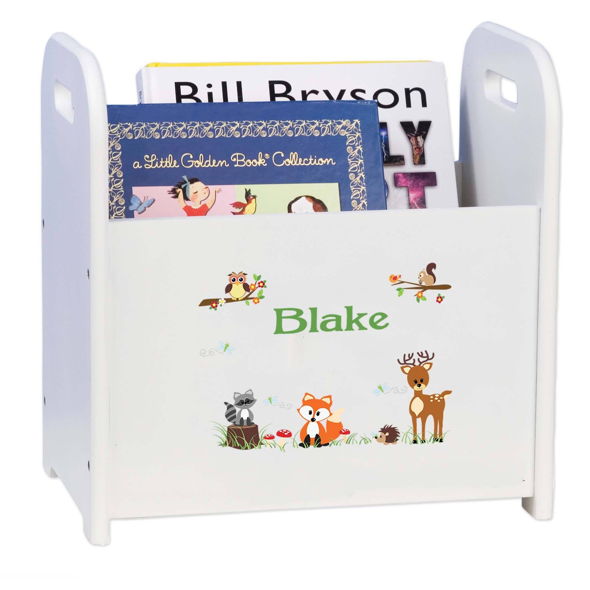 Personalized Book Caddy - Woodland - MyBambino.com