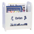 Personalized Transportation Book Caddy - MyBambino.com