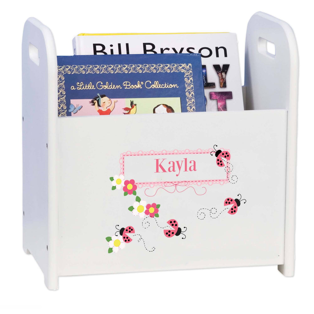 Personalized Book Caddy - Ladybug - MyBambino.com