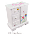 Outlet Hand Painted Jewelry Armoire - MyBambino.com
