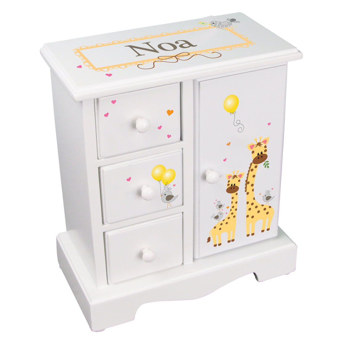 Jewelry Armoire - Giraffe - MyBambino.com