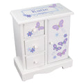 Jewelry Armoire - Lavender Butterflies - MyBambino.com