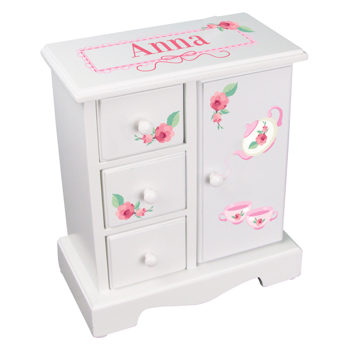 Jewelry Armoire - Tea Party - MyBambino.com