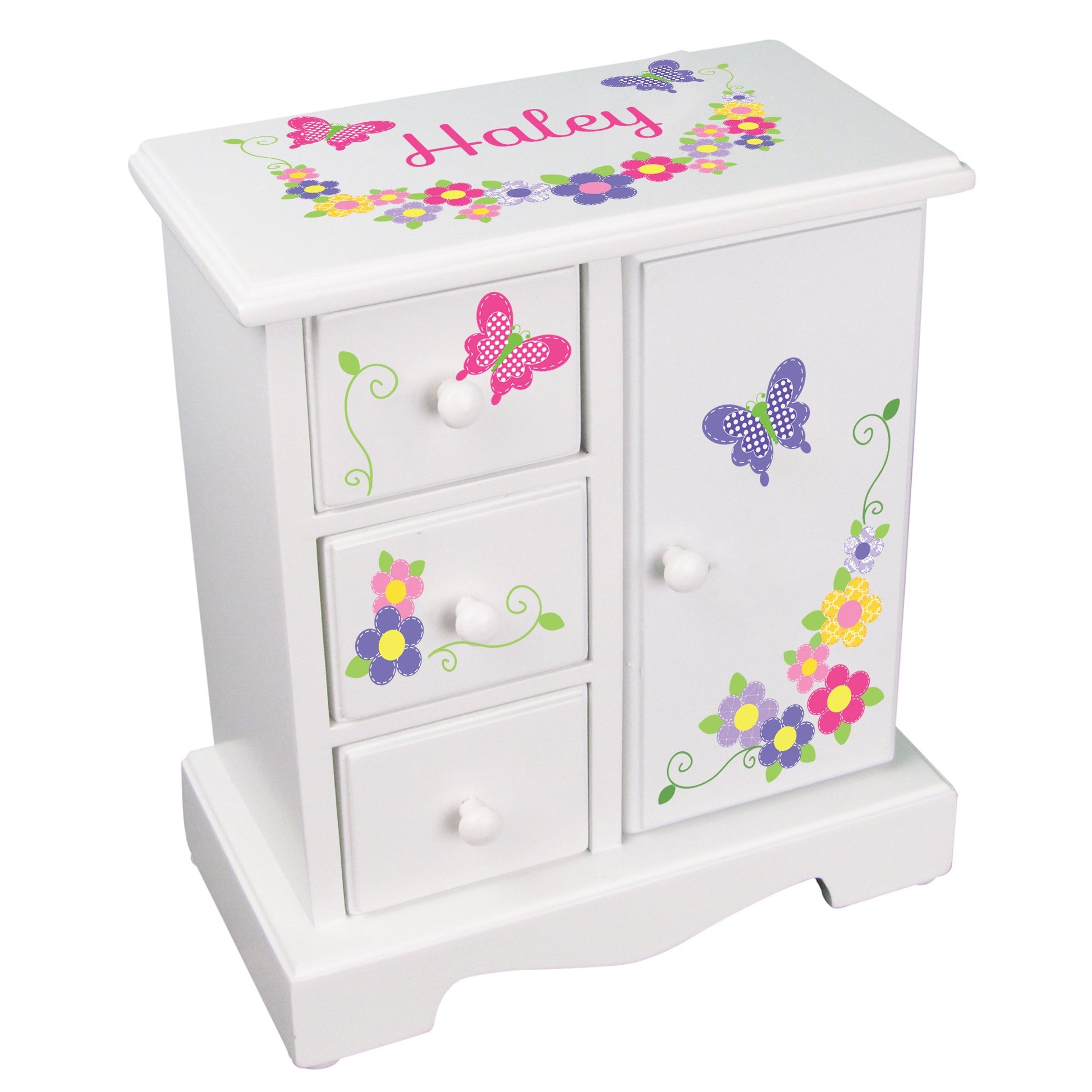 Personalized Jewelry Armoire 2.0 - MyBambino.com
