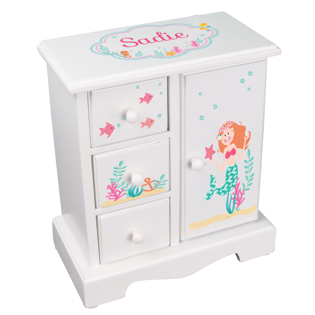 Jewelry Armoire - Mermaid - MyBambino.com