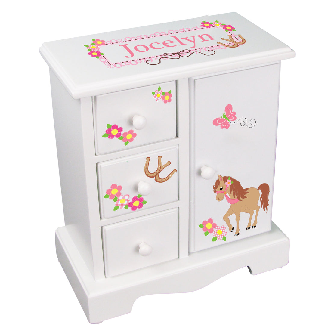 Jewelry Armoire - Prancing Pony - MyBambino.com