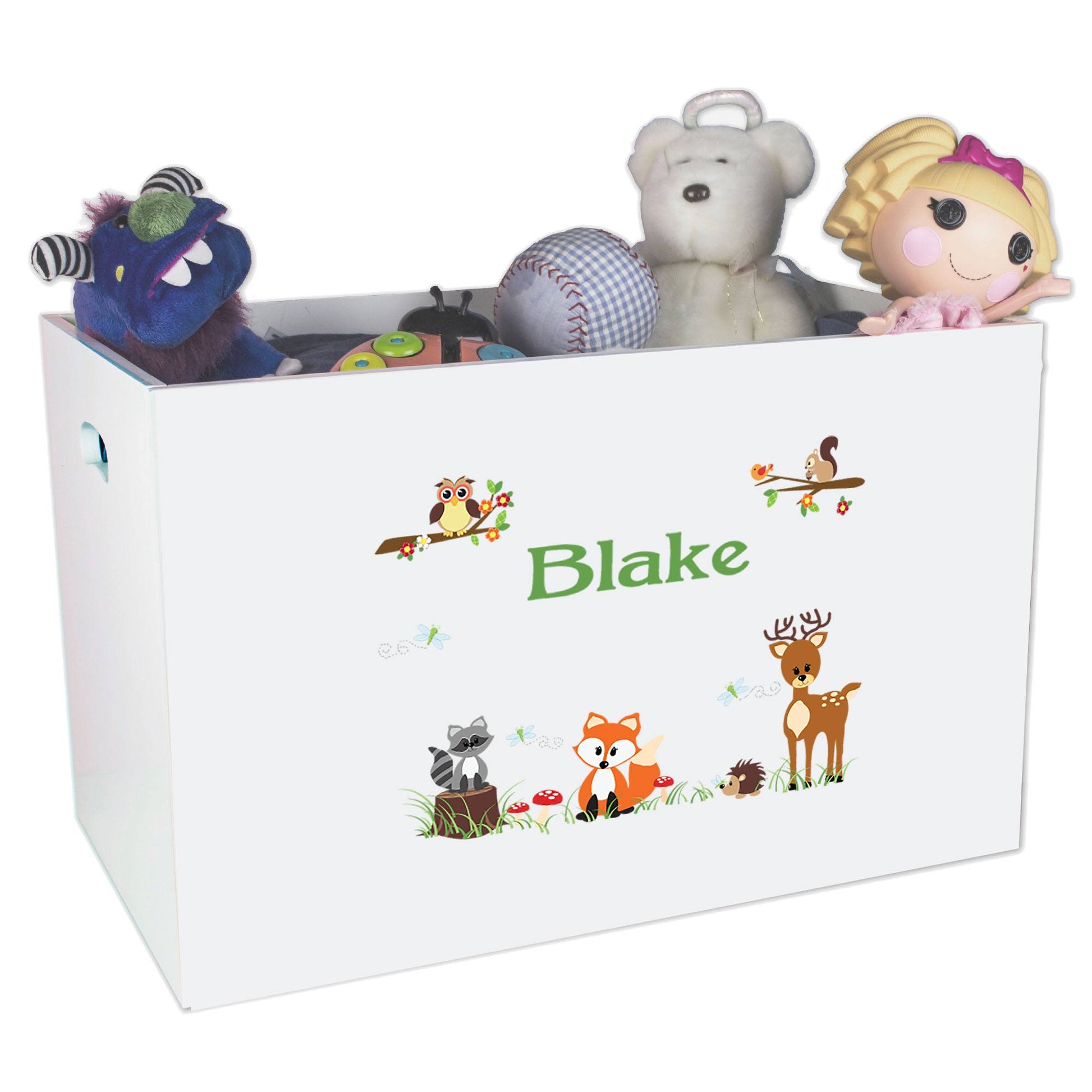 Open Top Toy Box - Woodland - MyBambino.com