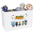Open Top Toy Box - Superhero - MyBambino.com