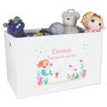 Open Top Toy Box - Mermaid Princess - MyBambino.com