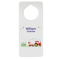 Red Tractor Door Hanger - MyBambino.com