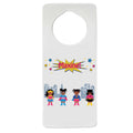 African American Girls Superhero Door Hanger - MyBambino.com