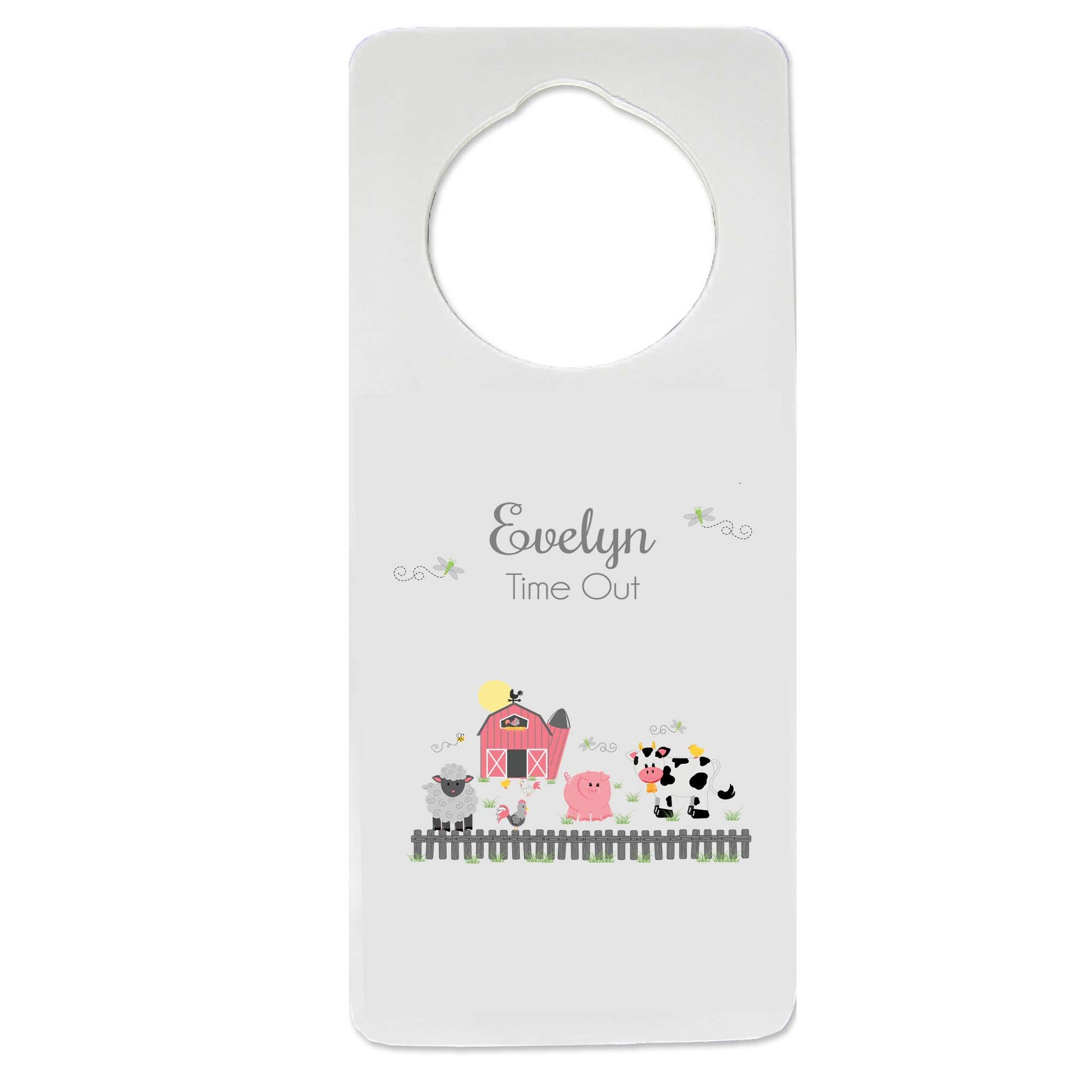 Barnyard Pastel Door Hanger - MyBambino.com