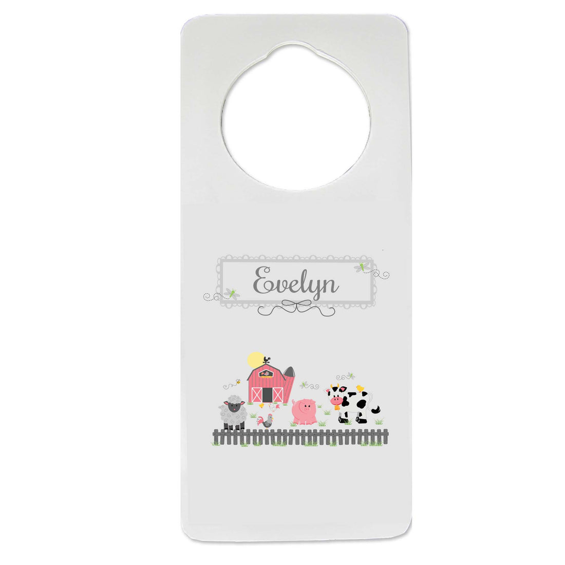 Barnyard Pastel Door Hanger