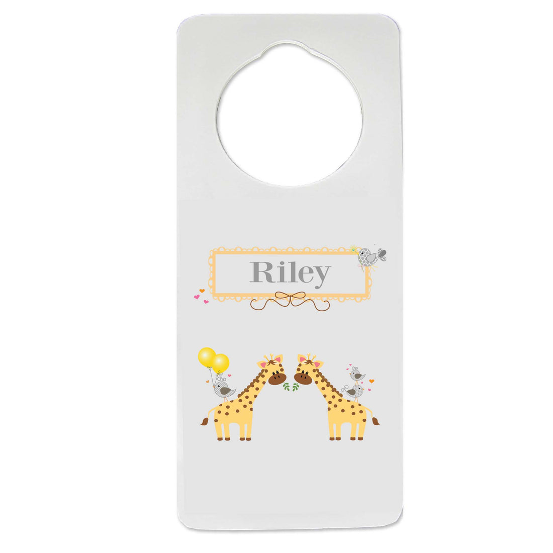 Giraffe Door Hanger - MyBambino.com