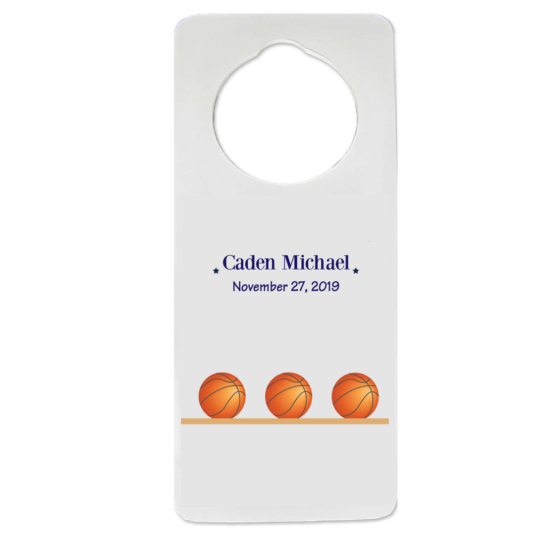 Basketball Door Hanger - MyBambino.com