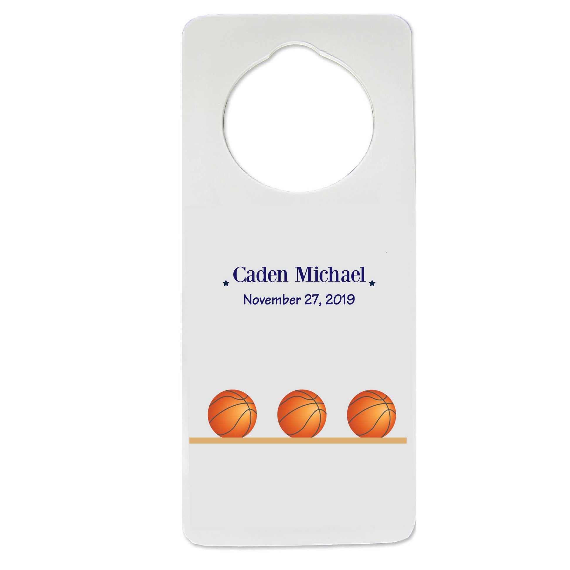 Basketball Door Hanger - MyBambino.com
