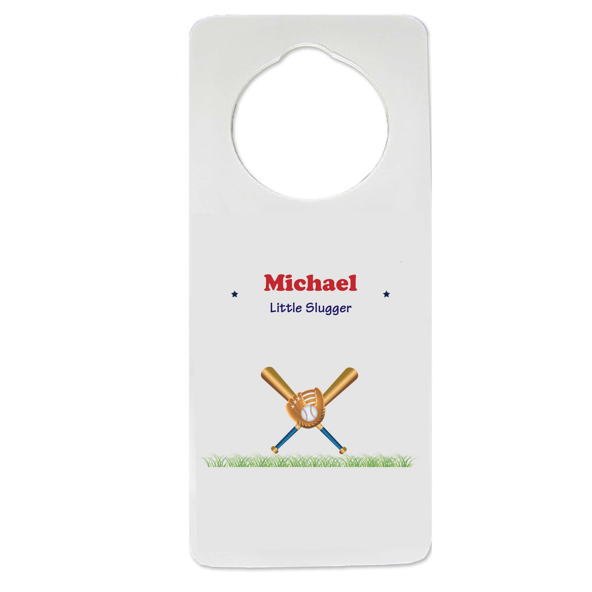Baseball Door Hanger - MyBambino.com