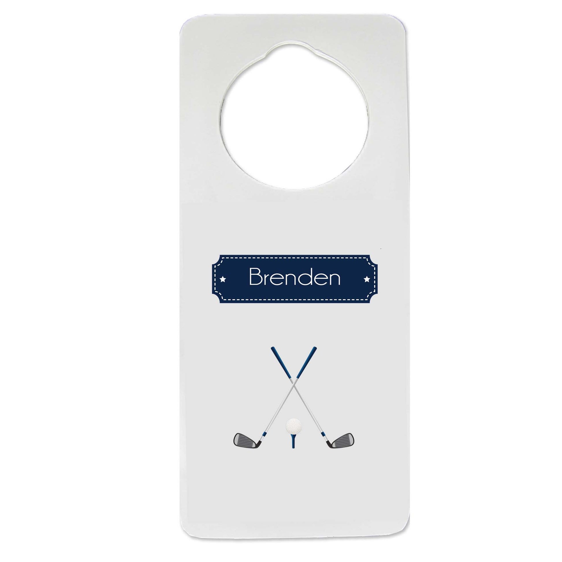 Golf Door Hanger - MyBambino.com