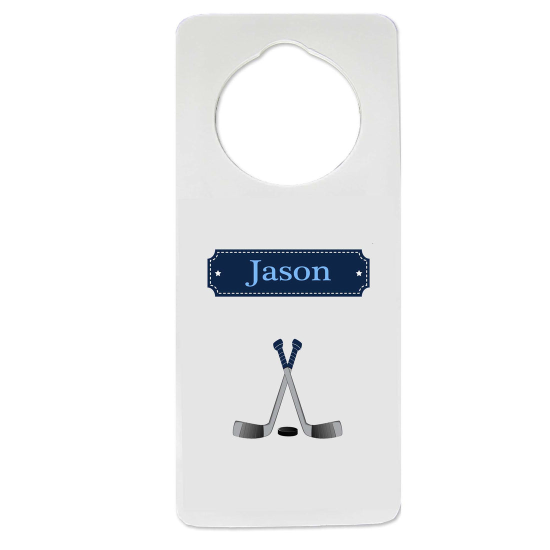 Ice Hockey Door Hanger - MyBambino.com