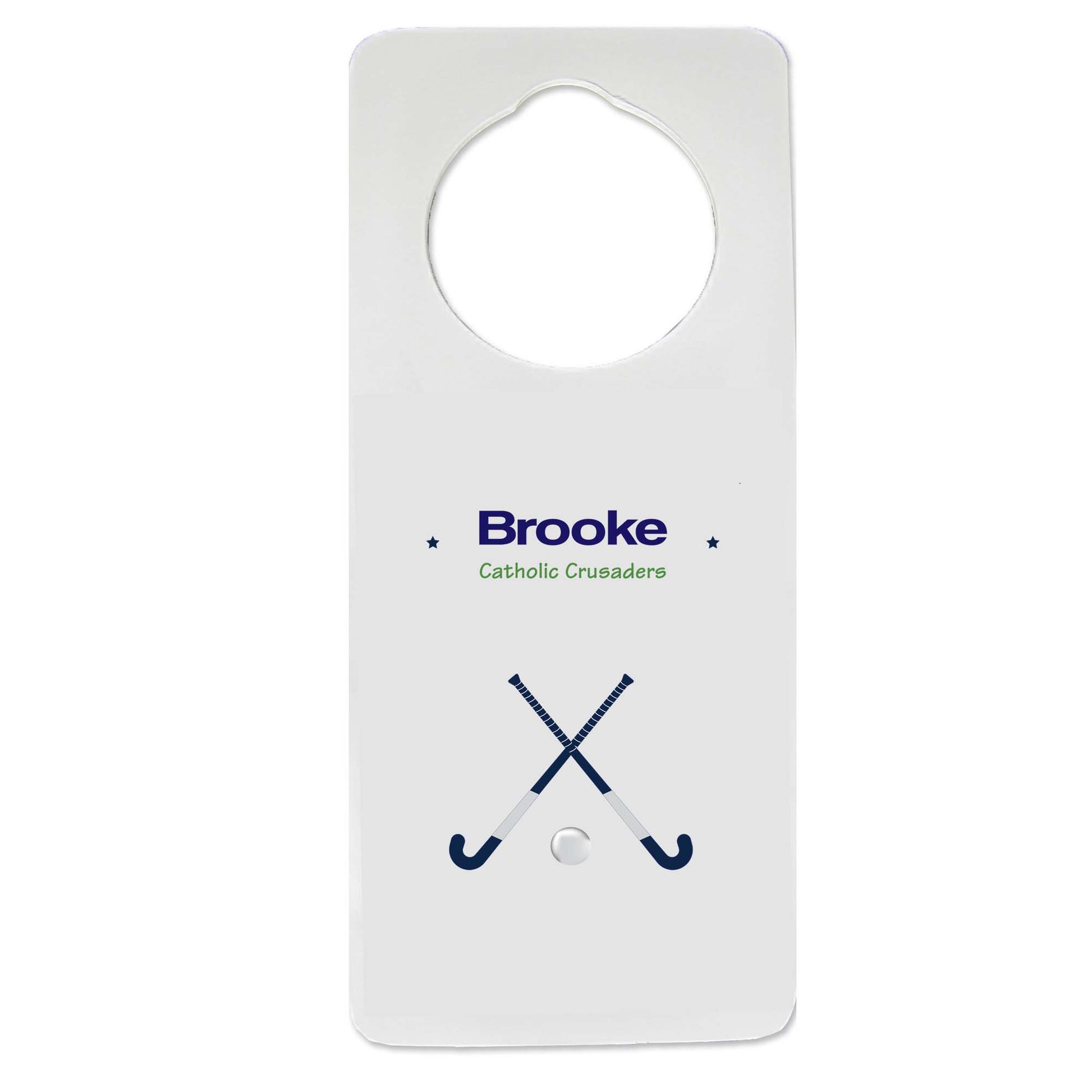 Field Hockey Door Hanger - MyBambino.com