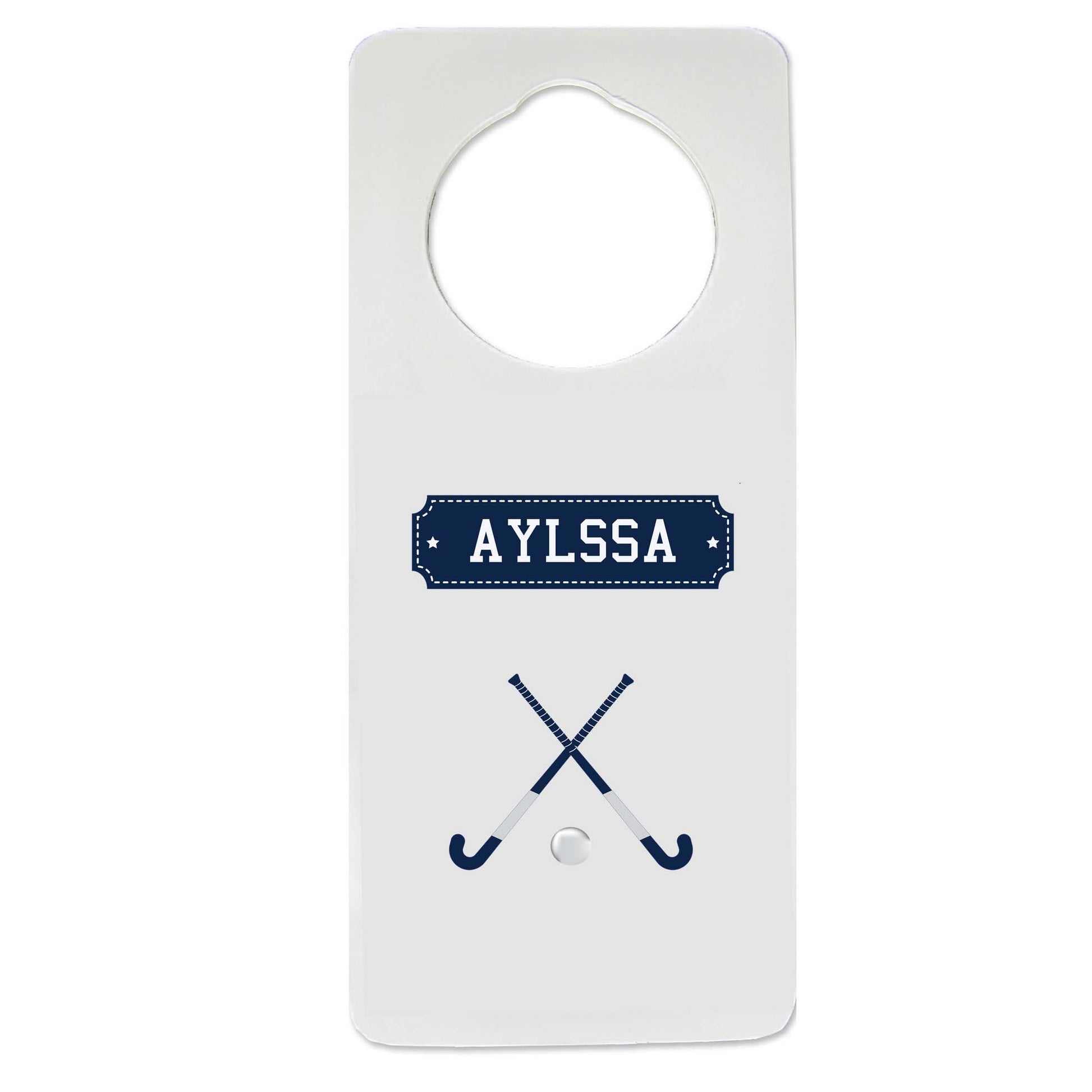 Field Hockey Door Hanger - MyBambino.com