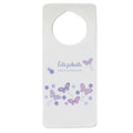 Lavender Butterflies Door Hanger - MyBambino.com