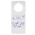 Lavender Butterflies Door Hanger - MyBambino.com