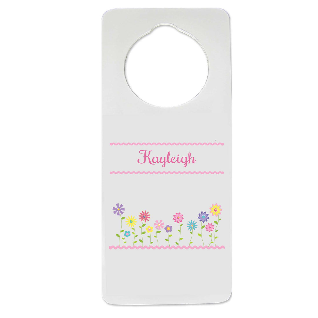 Stemmed Flowers Door Hanger - MyBambino.com