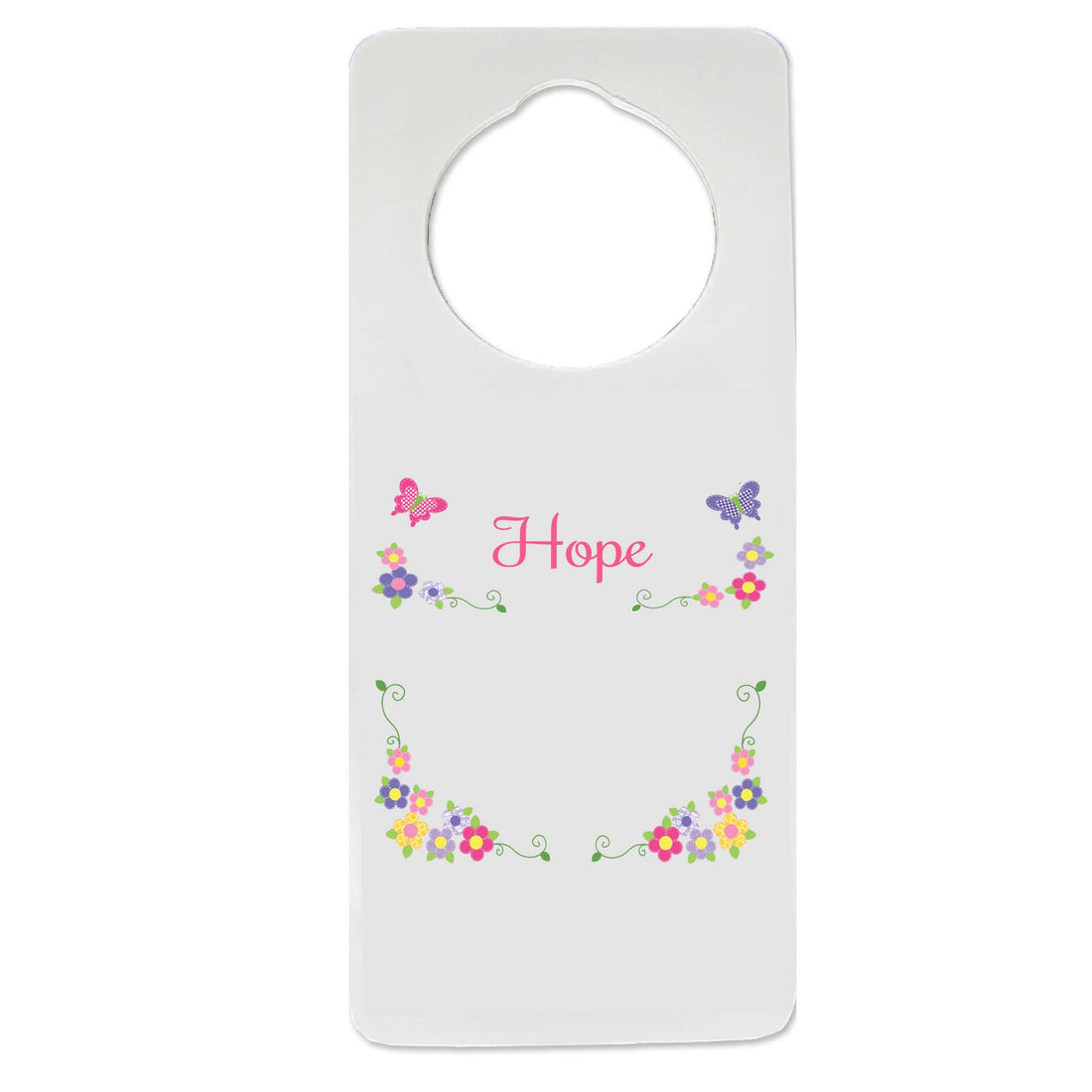 Bright Butterfly Garland Door Hanger - MyBambino.com