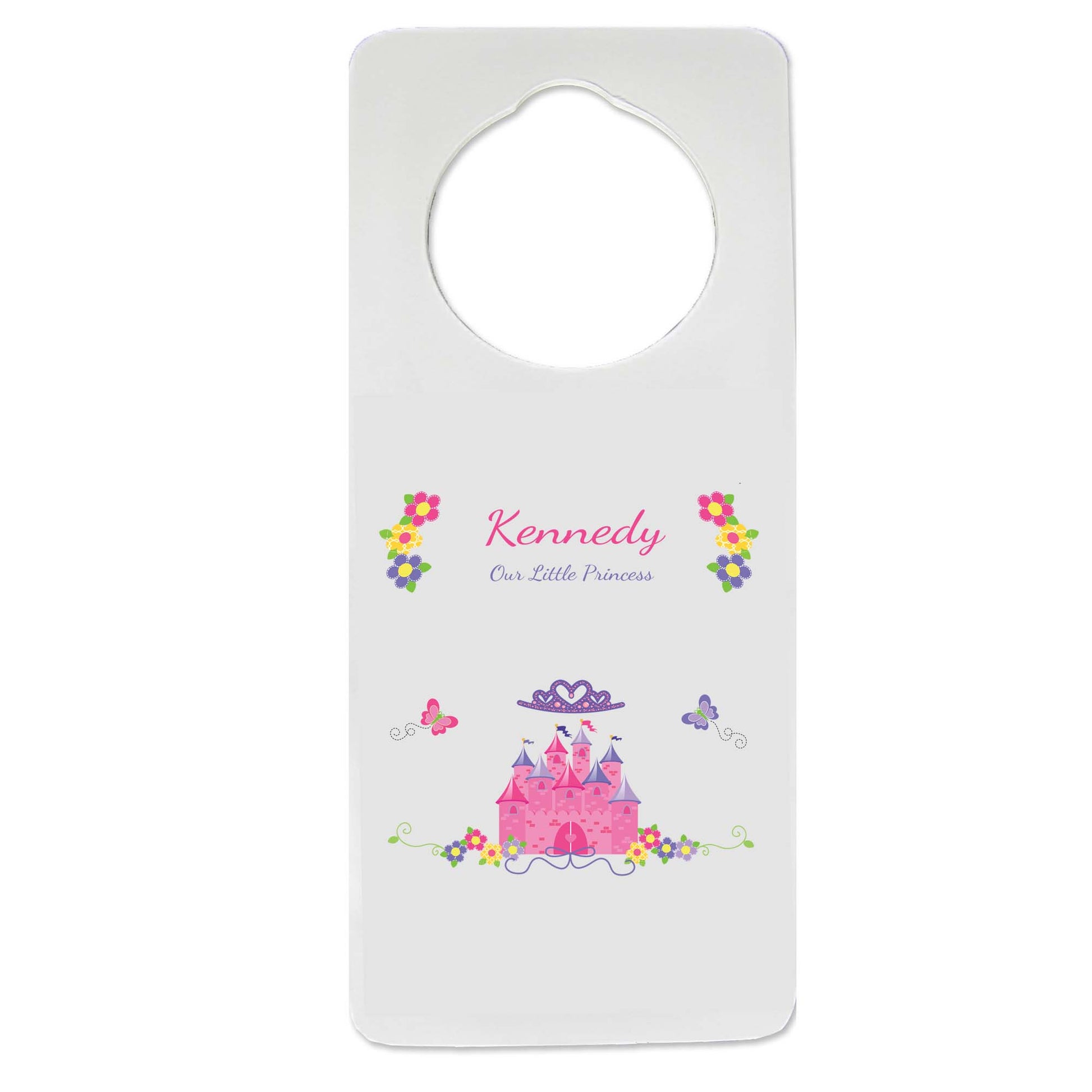 Princess Castle Door Hanger - MyBambino.com
