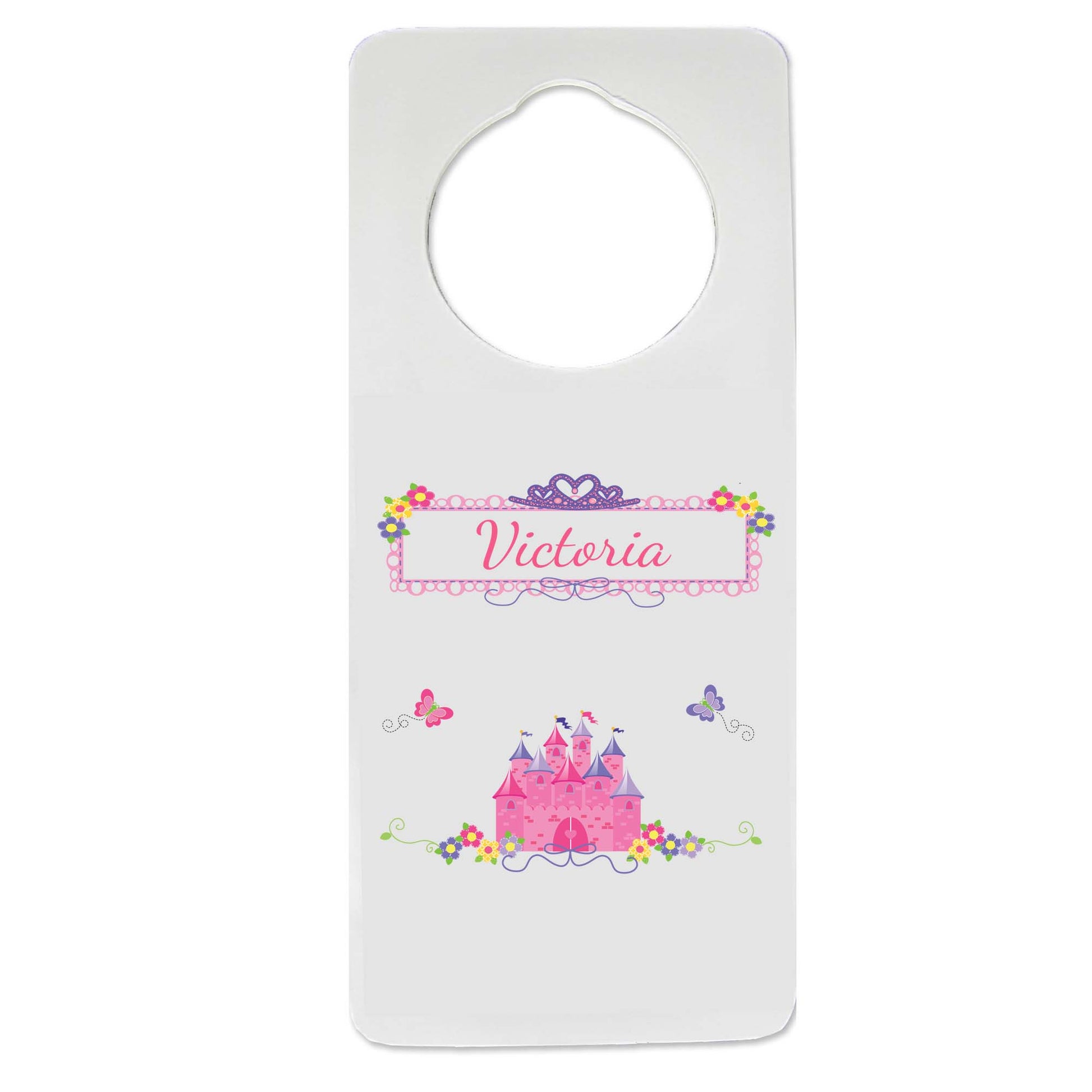Princess Castle Door Hanger - MyBambino.com