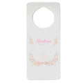 Blush Floral Cross Door Hanger - MyBambino.com