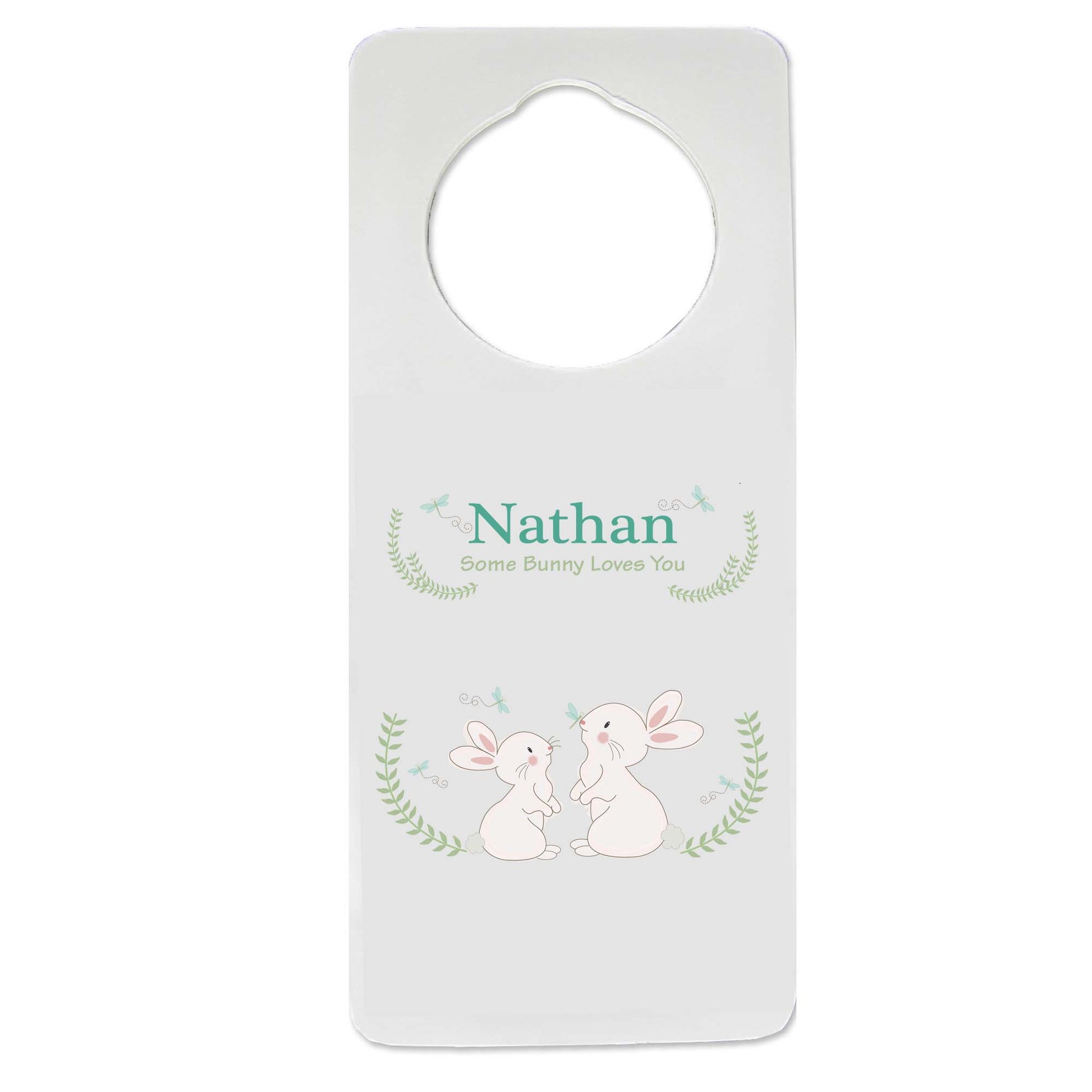 Classic Bunny Door Hanger - MyBambino.com