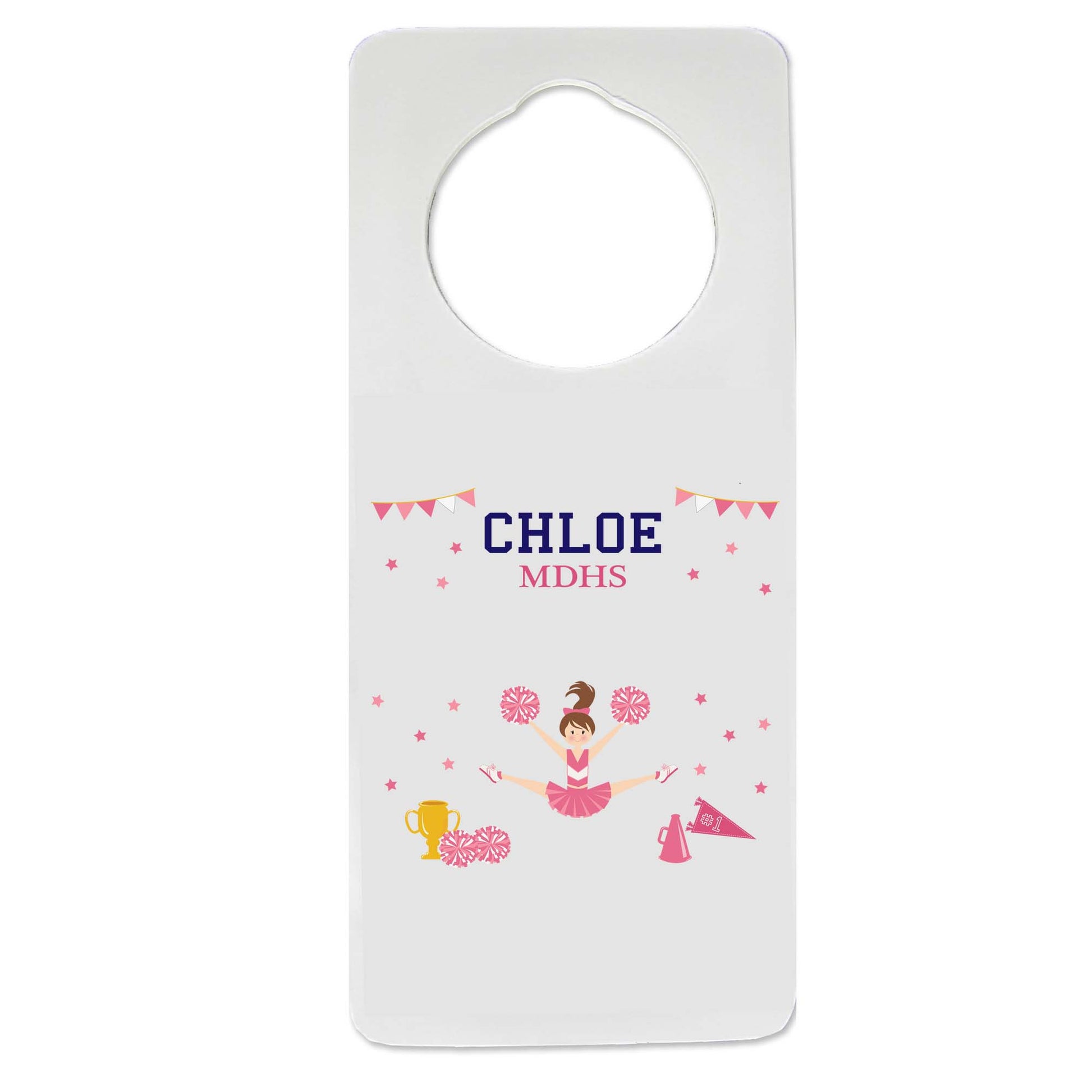Cheerleader Door Hanger - MyBambino.com