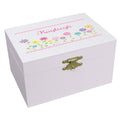 Stemmed Flowers Musical Ballerina Jewelry Box - MyBambino.com