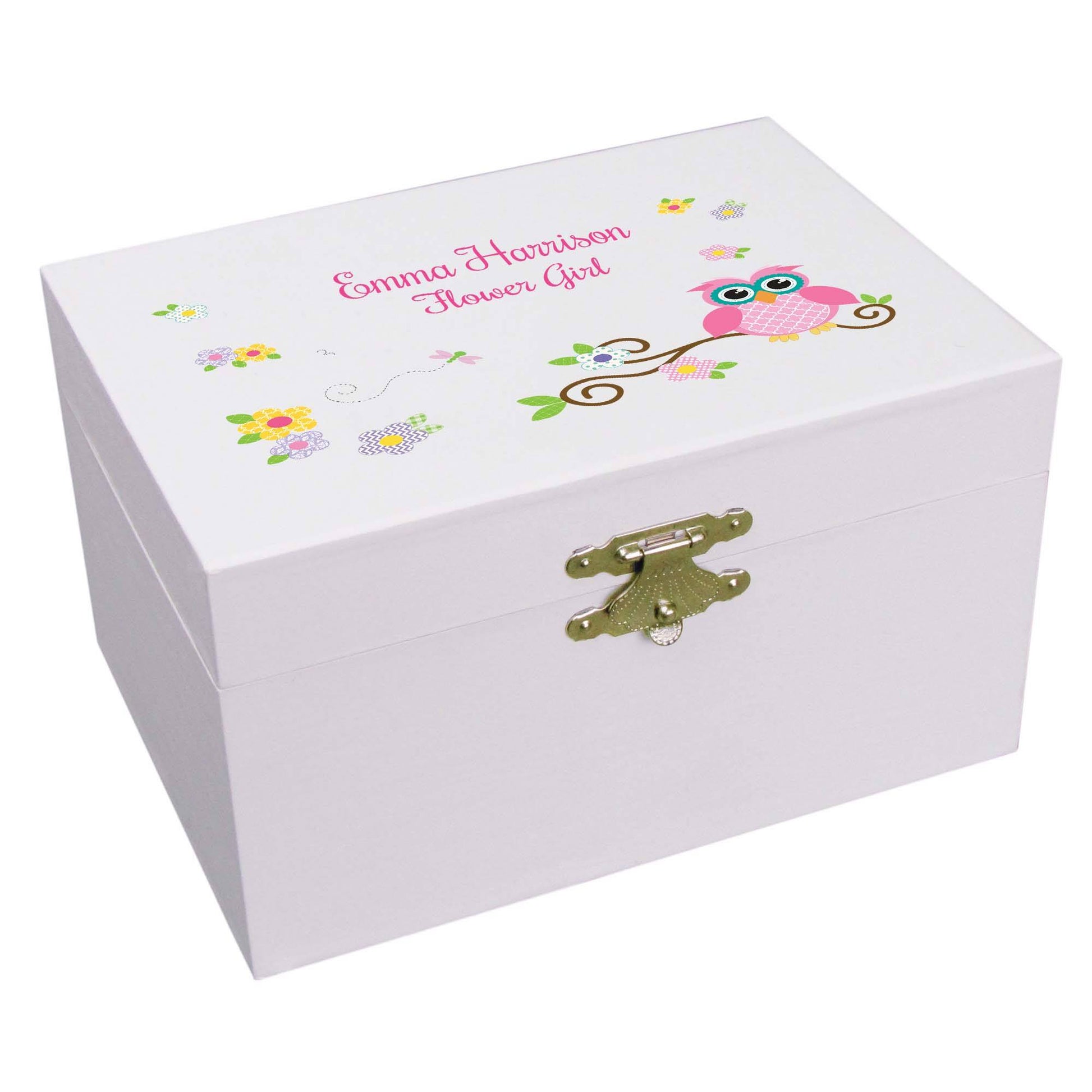 Calico Owl Musical Ballerina Jewelry Box - MyBambino.com