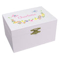 Pastel Butterfly Garland Musical Jewelry Box - MyBambino.com