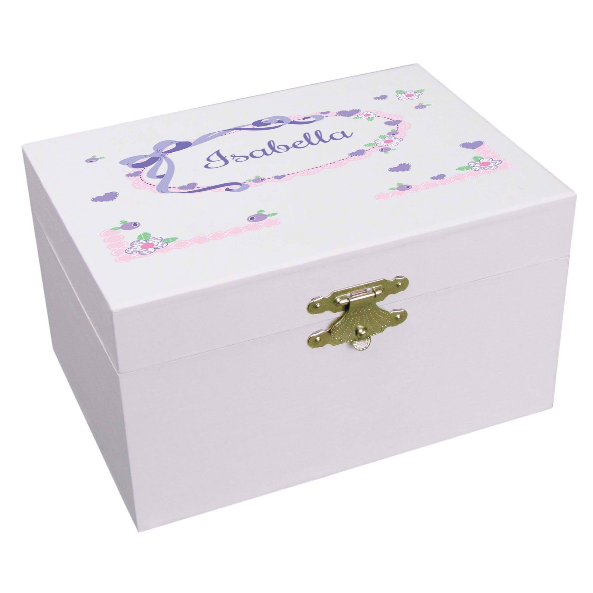 Personalized Musical Ballerina Jewelry Box 2.0 - MyBambino.com