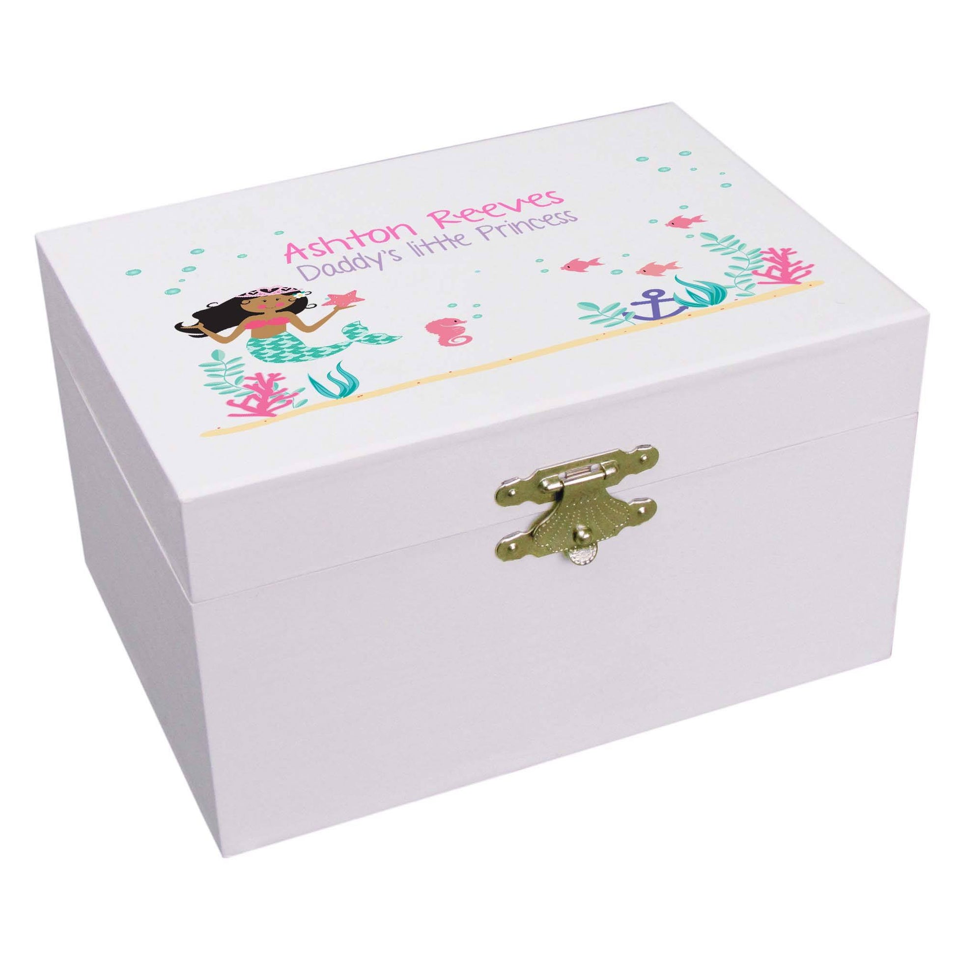 African American Mermaid Jewelry Box - MyBambino.com