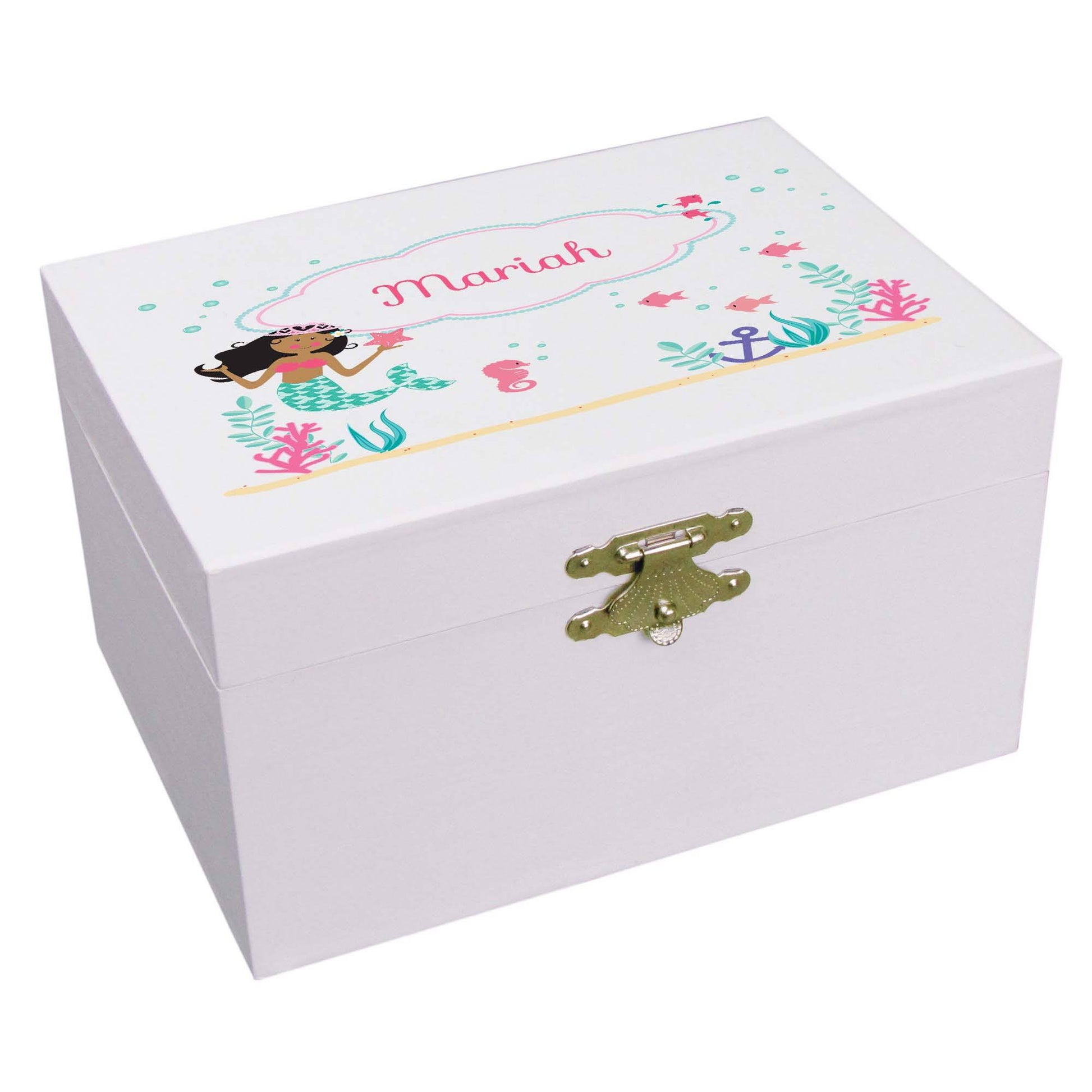 African American Mermaid Jewelry Box - MyBambino.com