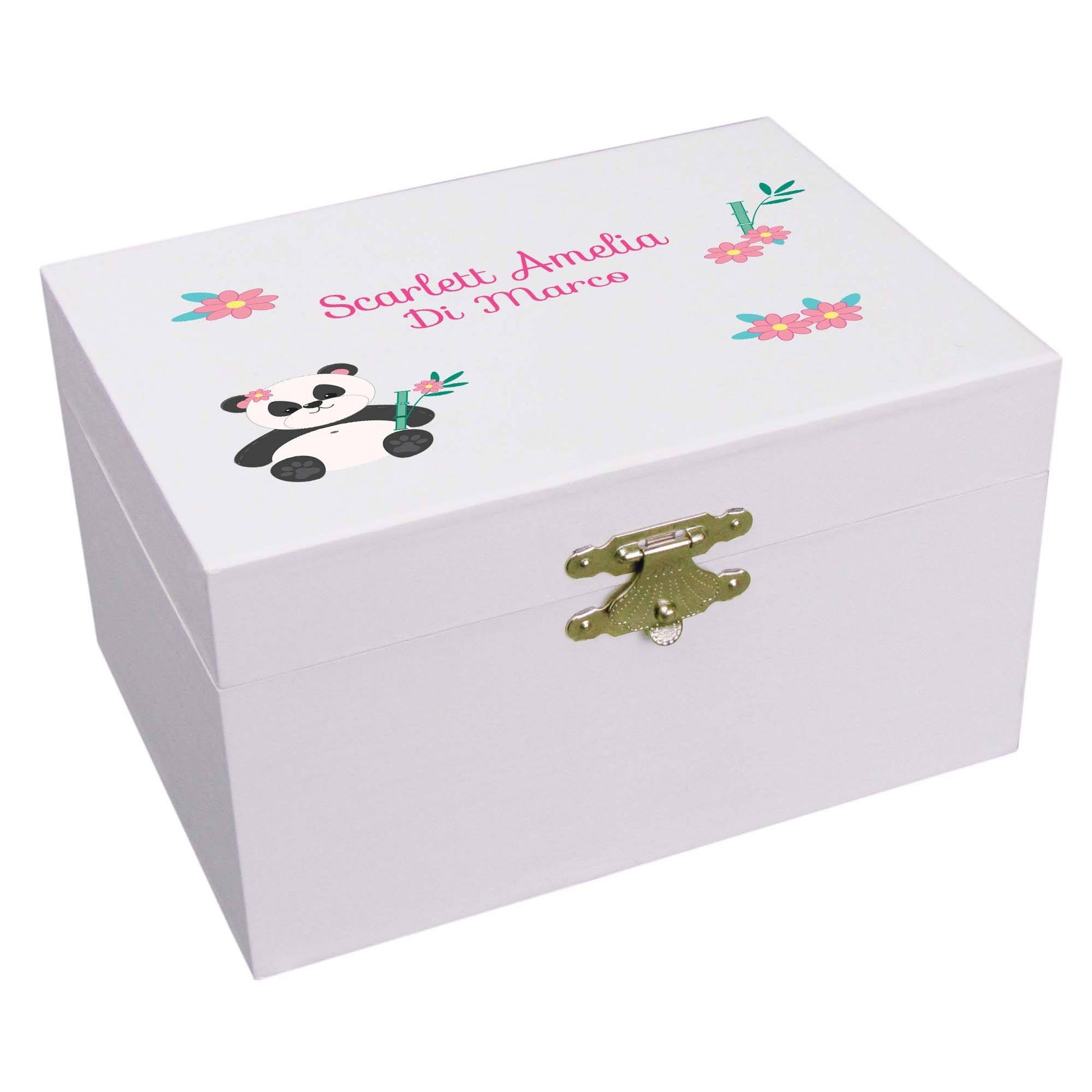 Panda Bear Musical Ballerina Jewelry Box - MyBambino.com