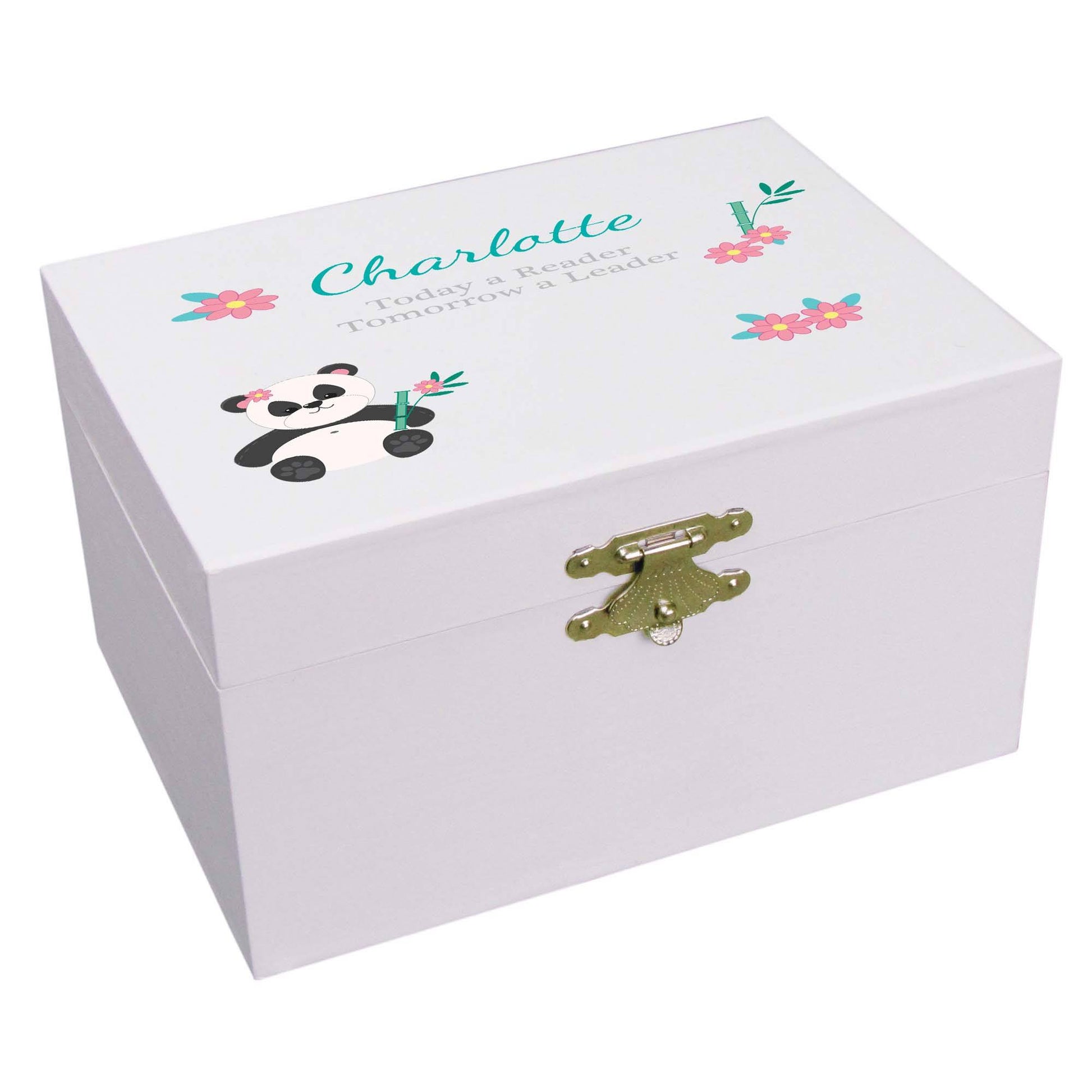 Panda Bear Musical Ballerina Jewelry Box - MyBambino.com