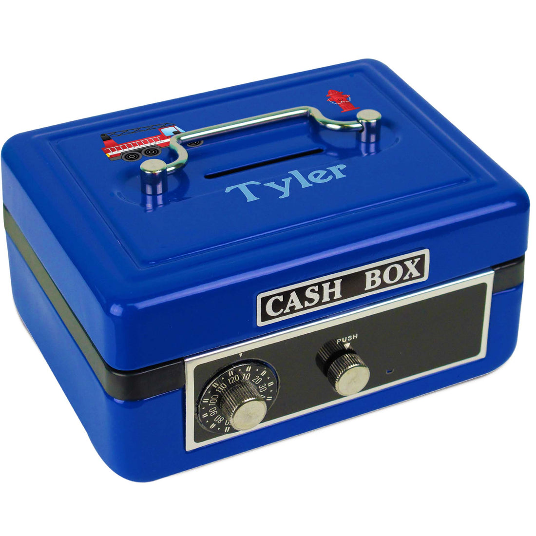 Blue Cash Box - Firetruck - MyBambino.com
