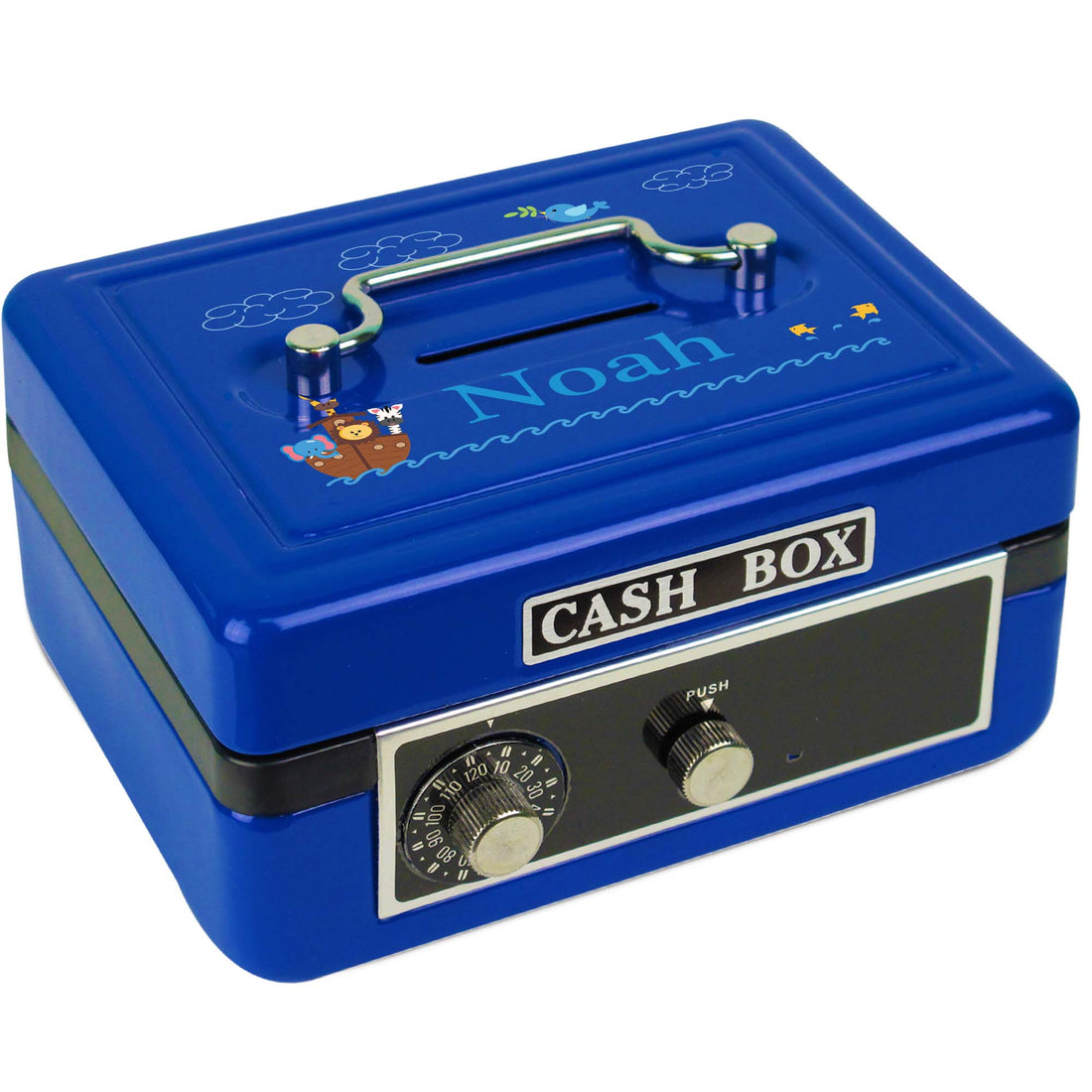 Blue Cash Box - Noah's Ark - MyBambino.com