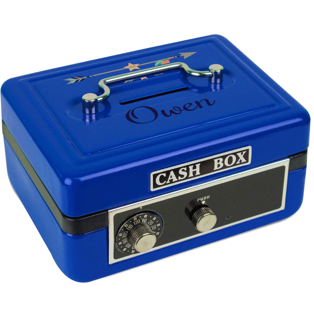 Blue Cash Box - Tribal Arrow Boy - MyBambino.com