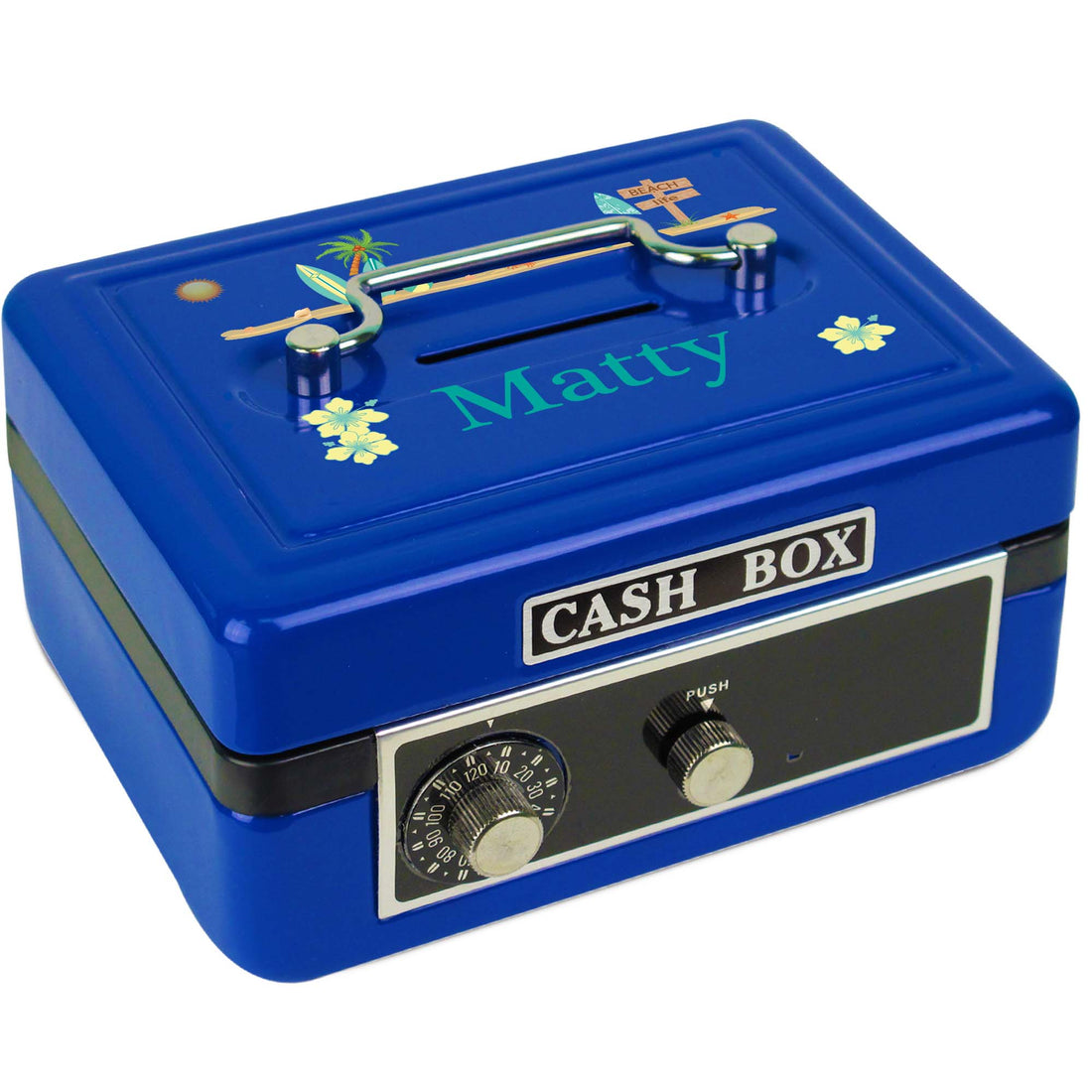 Blue Cash Box - Surfs Up - MyBambino.com