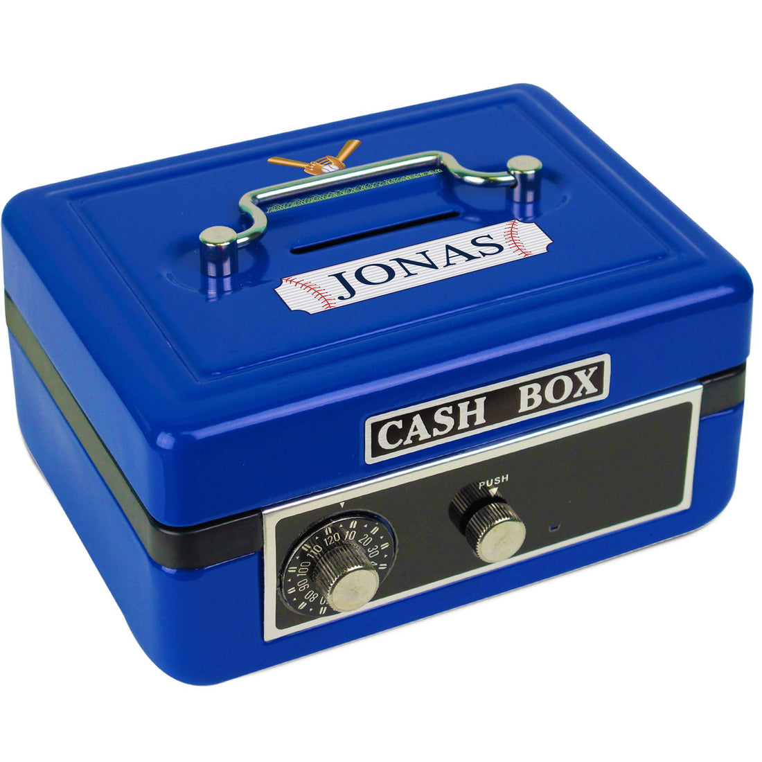 Blue Cash Box - Baseball - MyBambino.com